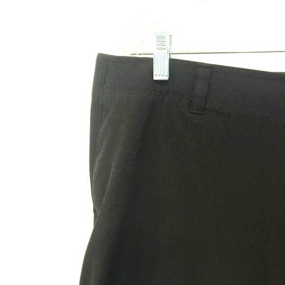 Ben Hogan Men's Flat Front Bermuda Golf Shorts Sz 40 in Black Activewear Sporty - Picture 4 of 14
